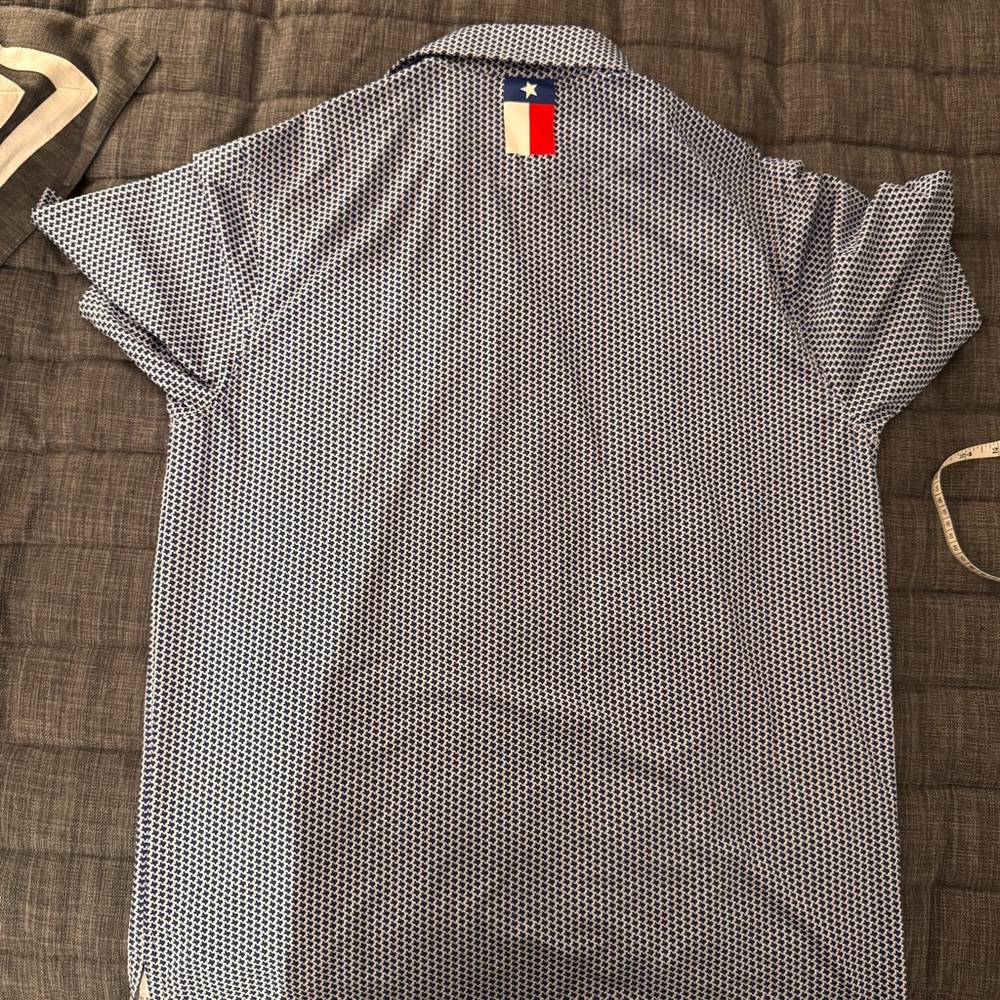 Men's Large Rhoback Texas Polo Shirt - Picture 4 of 5